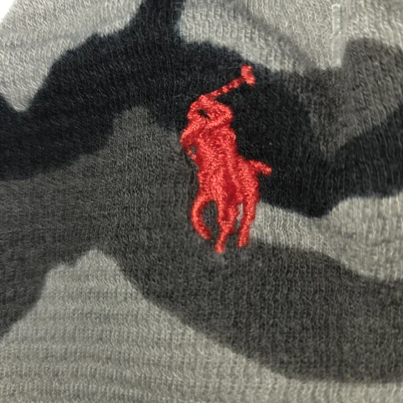 Polo By Ralph Lauren Black and Gray Camo Sleepwear - Picture 2 of 6